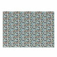 thumbnail image 1 of Colorful Cutting Board, Memphis Style Geometric Composition with Half Circles Plus Sign Dots and Squares, Decorative Tempered Glass Cutting and Serving Board, Small Size, Multicolor, by Ambesonne, 1 of 1