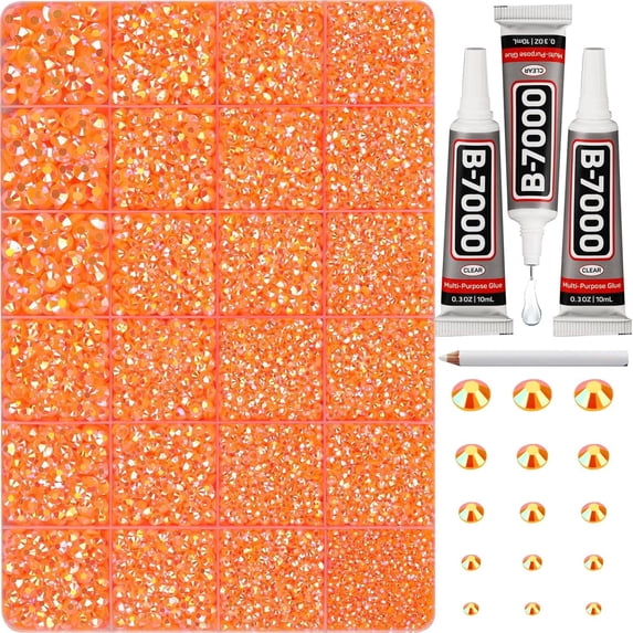 Colorful DIY Resin Rhinestone Kit for Bedazzling, Professional ...