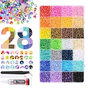 Colorful DIY Resin Rhinestone Kit with Storage Box, 32000Pcs Resin Jelly Rhinestones for Bedazzling, Multicolor 3mm Flatback Gems for Diamond Art, Bedazzler Kit 40-Color