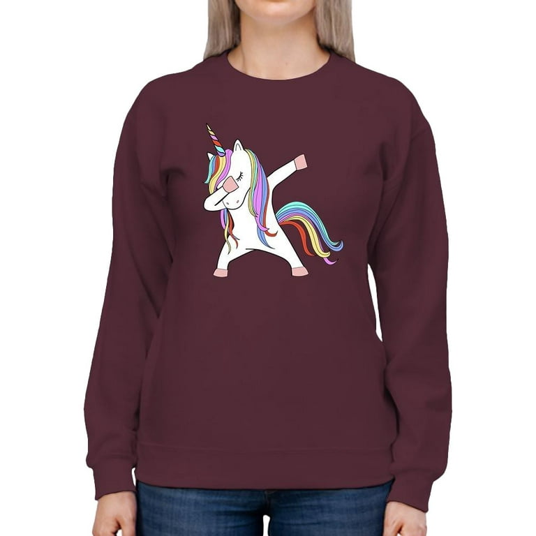 Unicorn sweatshirt womens discount