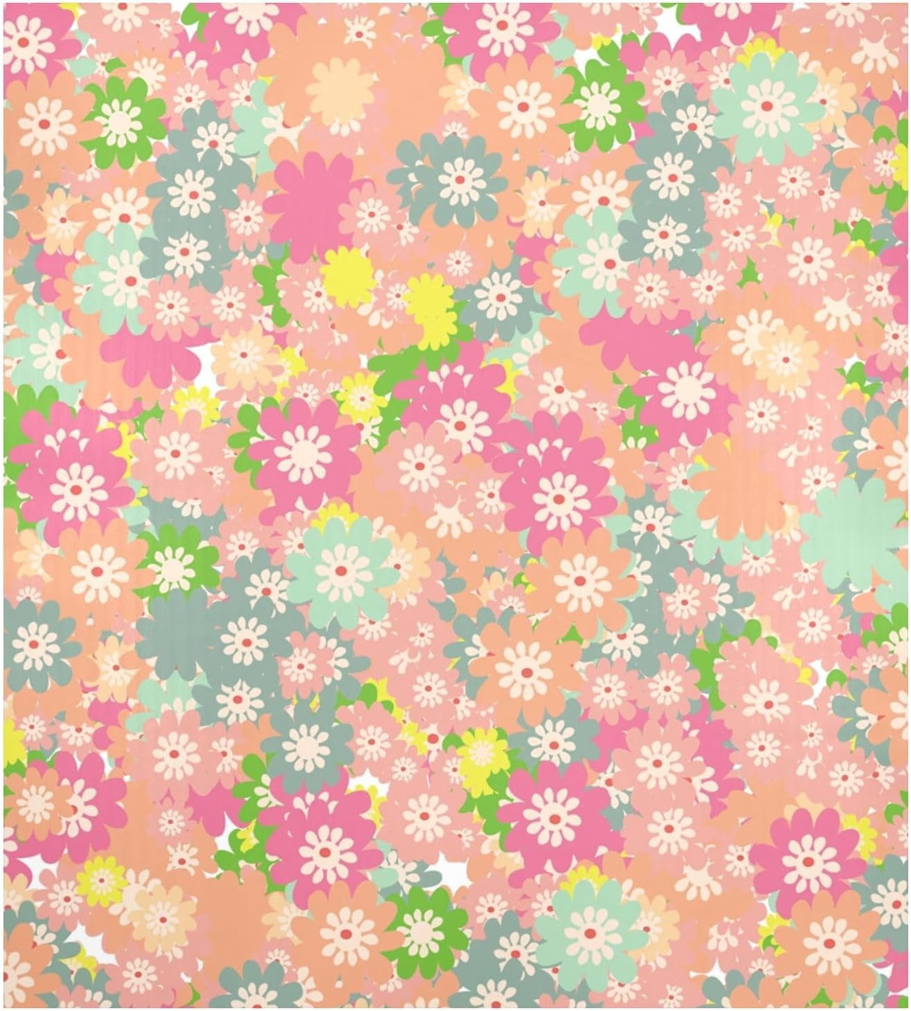 Colorful Daisy Dishwasher Magnet Covers for The Front Magnetic ...