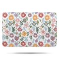 thumbnail image 1 of Colorful Daisy Flower Floral Pattern Bathroom Rugs Mat,Non Slip Microfiber Bathroom Rug,Rubber Backing,Soft Bathroom Mats for Bathroom Floor,Tub and Shower,17x27in(43x68cm), 1 of 5