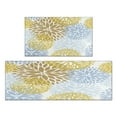 thumbnail image 1 of Colorful Dalia Flowers Kitchen Rugs and Mats Sets Of 2,Kitchen Decoration Rugs,Rubber Backing Non-Slip Floor Mat for Sink Washable Waterproof Laundry Room Runner Rugs, 1 of 7