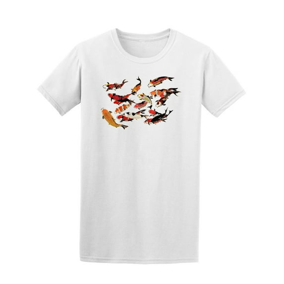 Colorful Decorative Fish T-Shirt Men -Image by Shutterstock, Male 3X-Large