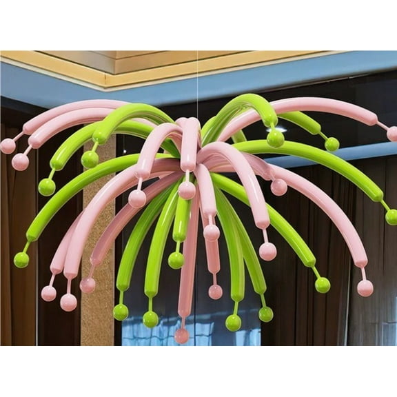 Colorful Decorative Long Fireworks Balloons for Birthday Parties and Celebrations