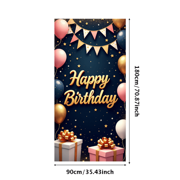 Colorful Design Banner Balloon Decor Lightweight Party Decoration for Birthday Party Kids Celebration Photo Shoot