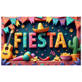 thumbnail image 1 of Colorful Design Fiesta Banner Mexican Party Decor Floral Guitar Sombrero Banner for Fiesta Celebration Cinco de Mayo Event Decoration, 1 of 7