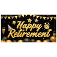 thumbnail image 1 of Colorful Design Happy Retirement Banner Decorative Elements Party Backdrop for Retirement Party Indoor Decoration Office Celebration, 1 of 7