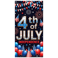 thumbnail image 1 of Colorful Design Independence Day Banner Patriotic Style 4th of July Decorations Balloons Bunting Fireworks for Holiday Celebration Party Decor Outdoor Display, 1 of 8