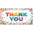 thumbnail image 1 of Colorful Design Lettering Thank You Decorative Banner for Party Events Celebrations, 1 of 8