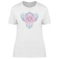 thumbnail image 1 of Colorful Design Of Balinese Mask T-Shirt Women -Image by Shutterstock, Female Small, 1 of 2