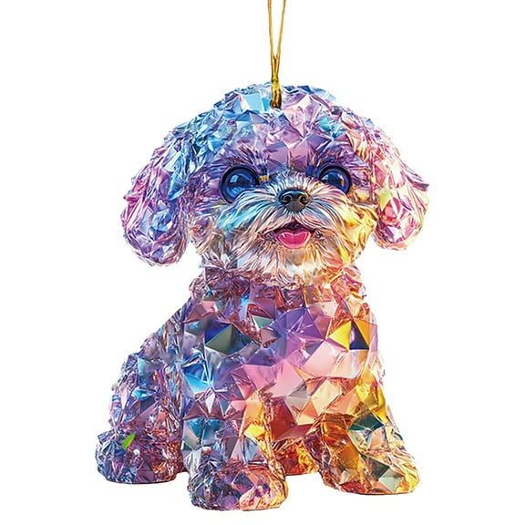 Colorful Desktop Standing Decoration Acrylic Desktop Decoration Sign Acrylic Decorative Sign Cat Colorful 2D Flat Print Miniature Cat Decorative Desktop Dec