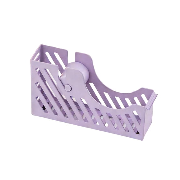 Colorful Desktop Tape Holder and Cutter, Anti-skid Design for Office Tape, Ideal for Study and Home Organization, and Functional Accessory
