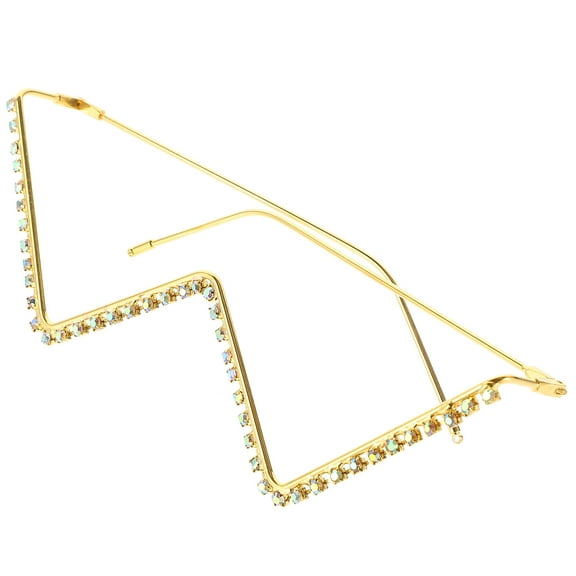 Colorful Diamond Model Ladies Decoration Eyeglasses Frames for Women Miss