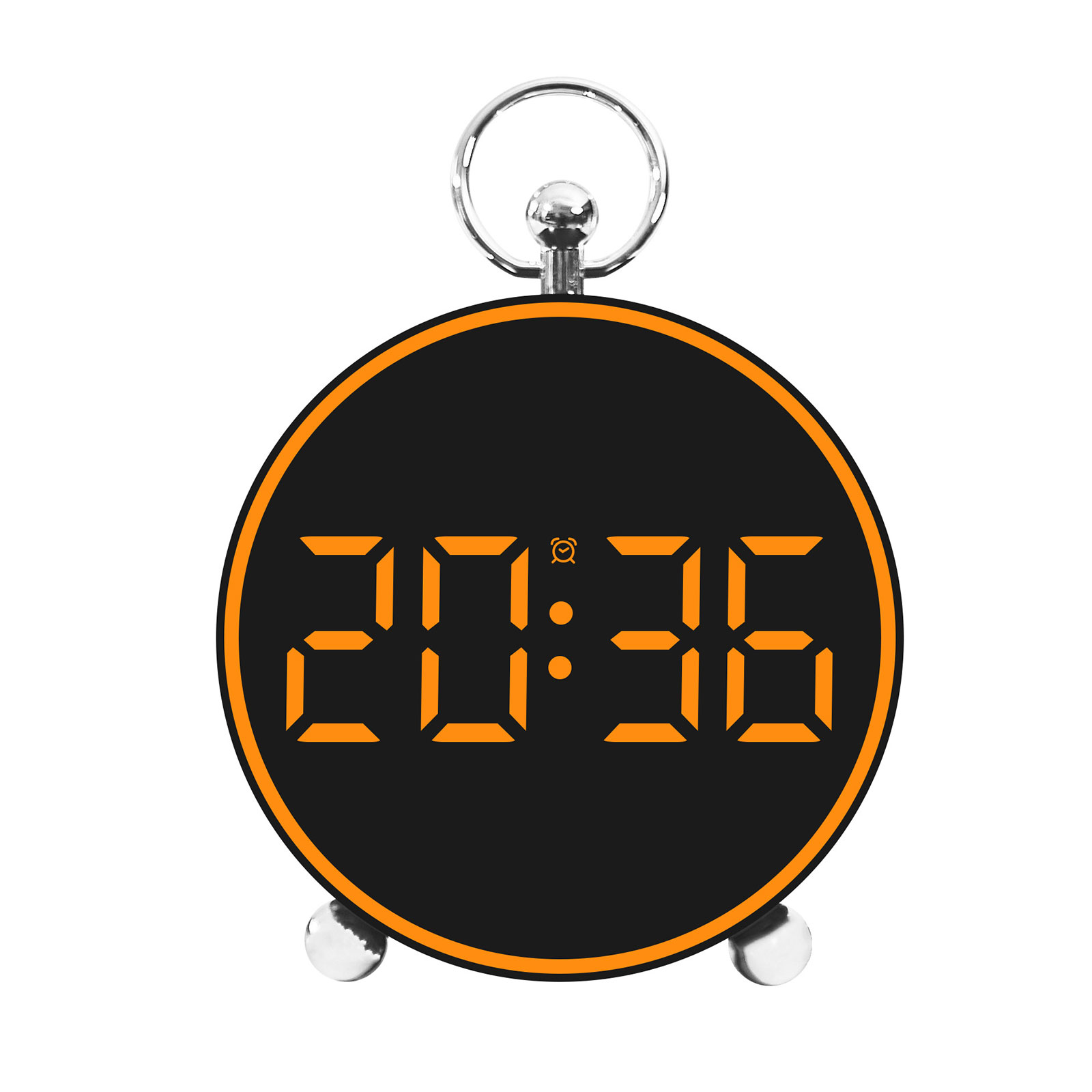 Colorful Digital Alarm Clock with Large 4.4