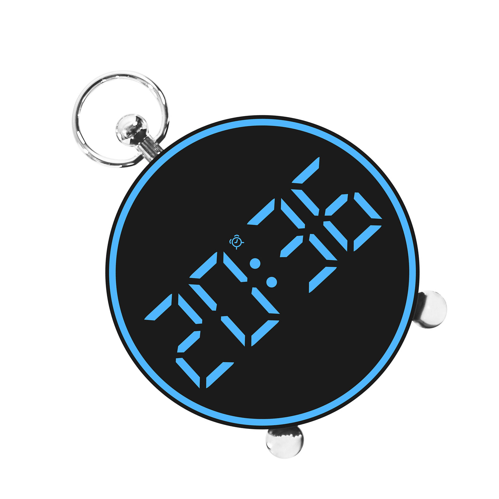 Colorful Digital Alarm Clock with Large 4.4