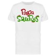 thumbnail image 1 of Colorful Dino Papa Saurus Quote Tee Men's -Image by Shutterstock, 1 of 2