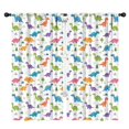 thumbnail image 1 of Colorful Dinosaur and Nature Pattern Insulated Teens Curtains Set Of 2, Bedroom Essentials, Toddler Room Decor 42"x84", 1 of 5