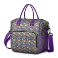 thumbnail image 1 of Colorful Dinosaurs Floral Motifs Pattern Womens Lunch Box for Work,Insulated Large Lunch Bag for Tween and Teen,Loncheras Para Mujer,Leakproof Adult Lunch Bag for Work,Beach,Travel,Picnic,Camping, 1 of 7