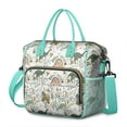 thumbnail image 1 of Colorful Dinosaurs Floral Pattern Womens Lunch Box for Work,Insulated Large Lunch Bag for Tween and Teen,Loncheras Para Mujer,Leakproof Adult Lunch Bag for Work,Beach,Travel,Picnic,Camping, 1 of 7