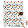 thumbnail image 1 of Colorful Dinosaurs Pattern Blanket,Comfortable Soft Lamb Wool Throw Blanket,All Season,Warm Lightweight Blankets for Sofa Bed Couch Living Room Chair,30"x40", 1 of 4