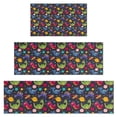 thumbnail image 1 of Colorful Dinosaurs Spaceships Planets Pattern Kitchen Rugs Sets Of 3,Kitchen Runner Rugs Non Skid Washable,Decorative Kitchen Floor Mats for Kitchen,Sink,Laundry,17"x30"+ 17"x47" + 17"x59", 1 of 6