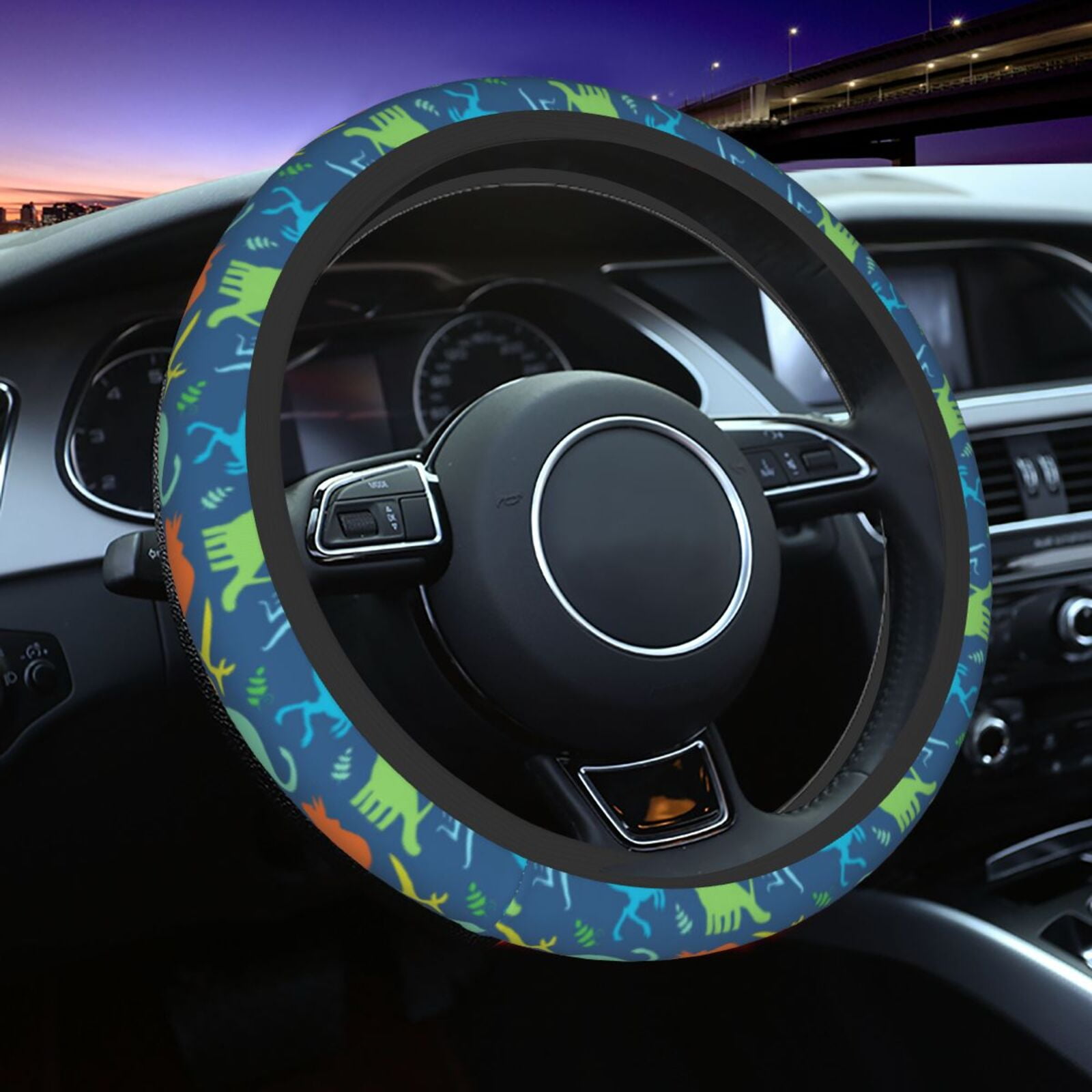 SPARCO steering wheel covers shoulder pad set universal steering wheel  protection black
