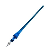 Colorful Dip Pen Glass Pen for Calligraphy Comics Painting Beautiful Color Effects Smooth Lines Easy to Use Threaded Design Ink Dipping Pen