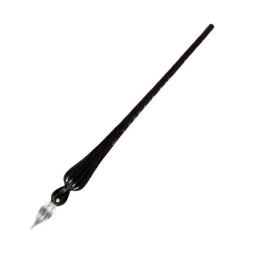 Colorful Dip Pen Glass Pen for Calligraphy Comics Painting Beautiful Color Effects Smooth Lines Easy to Use Threaded Design Ink Dipping Pen
