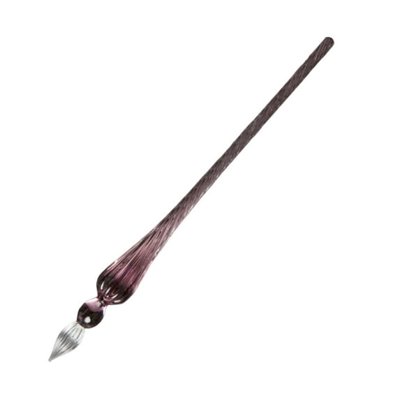 Colorful Dip Pen Glass Pen for Calligraphy Comics Painting Beautiful Color Effects Smooth Lines Easy to Use Threaded Design Ink Dipping Pen