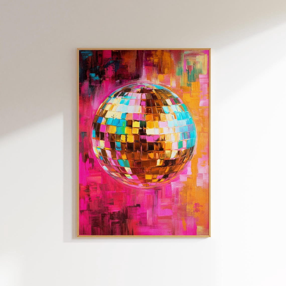 Thumbnail for Unique Disco Textured Art Prints For Homes