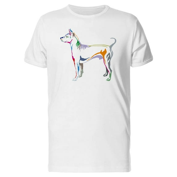 Colorful Dog Thai Ridgeback T-Shirt Men -Image by Shutterstock, Male 3X-Large