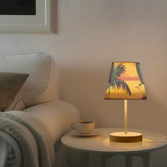 Colorful Dolphins Desk Lamp 3 Color Modes LED Table Lamp Nightstand Reading Light for Bedroom Living Room