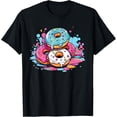 thumbnail image 1 of Colorful Donut I Kids Donut T-Shirt, 1 of 4