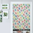 thumbnail image 1 of Colorful Dot Pattern Fabric Door Curtain Nordic Living Room DoorCurtain Porch Partition Curtain Kitchen Rative Half Curtain, 1 of 4