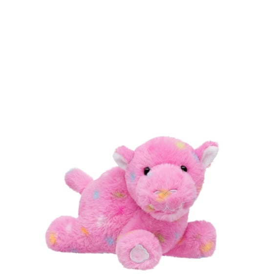 Colorful Dots Lying Camel Frosted Animal Plush Toys, Soft Stuffed Animals for Home Decorations - Seasonal Plushies For All Season, Plush Soft Toys Pillow Huggable, Gifts for Girls and Boys, 6in