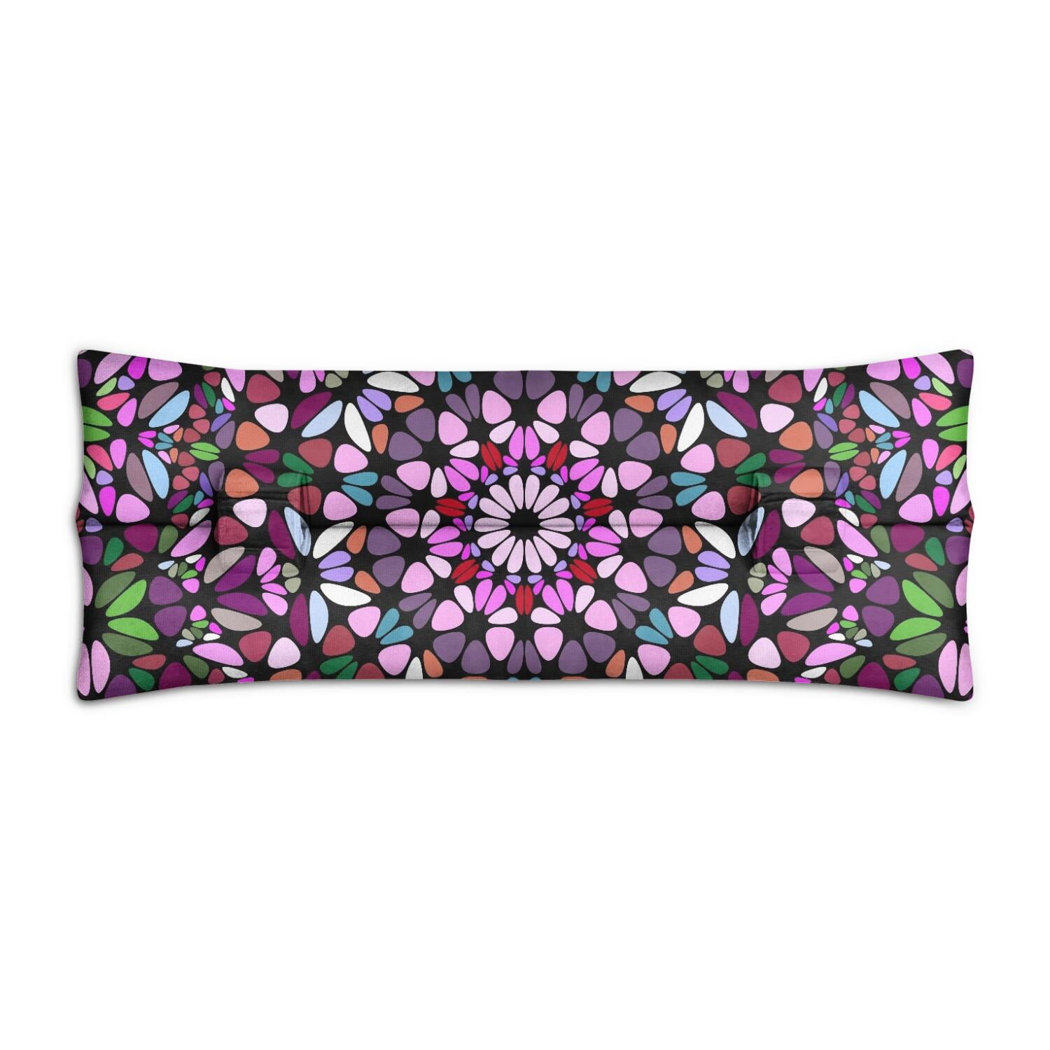 Colorful Dreamy Seatbelt Pillow for Breast Surgery Recovery - Floral ...