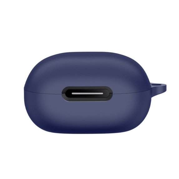 Colorful Dustproof Shockproof Anti-Fall Washable Wireless Earbuds Accessories Charging Box Sleeve Bluetooth Headphone Protective Case Earphone Case DARK BLUE