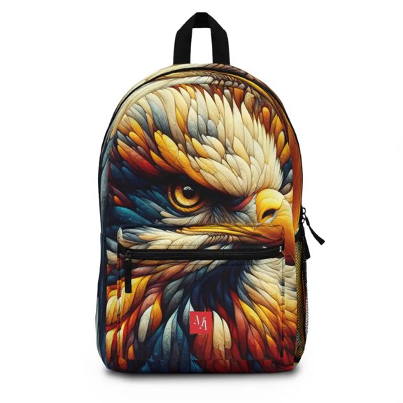 Colorful Eagle Gaze - Backpack