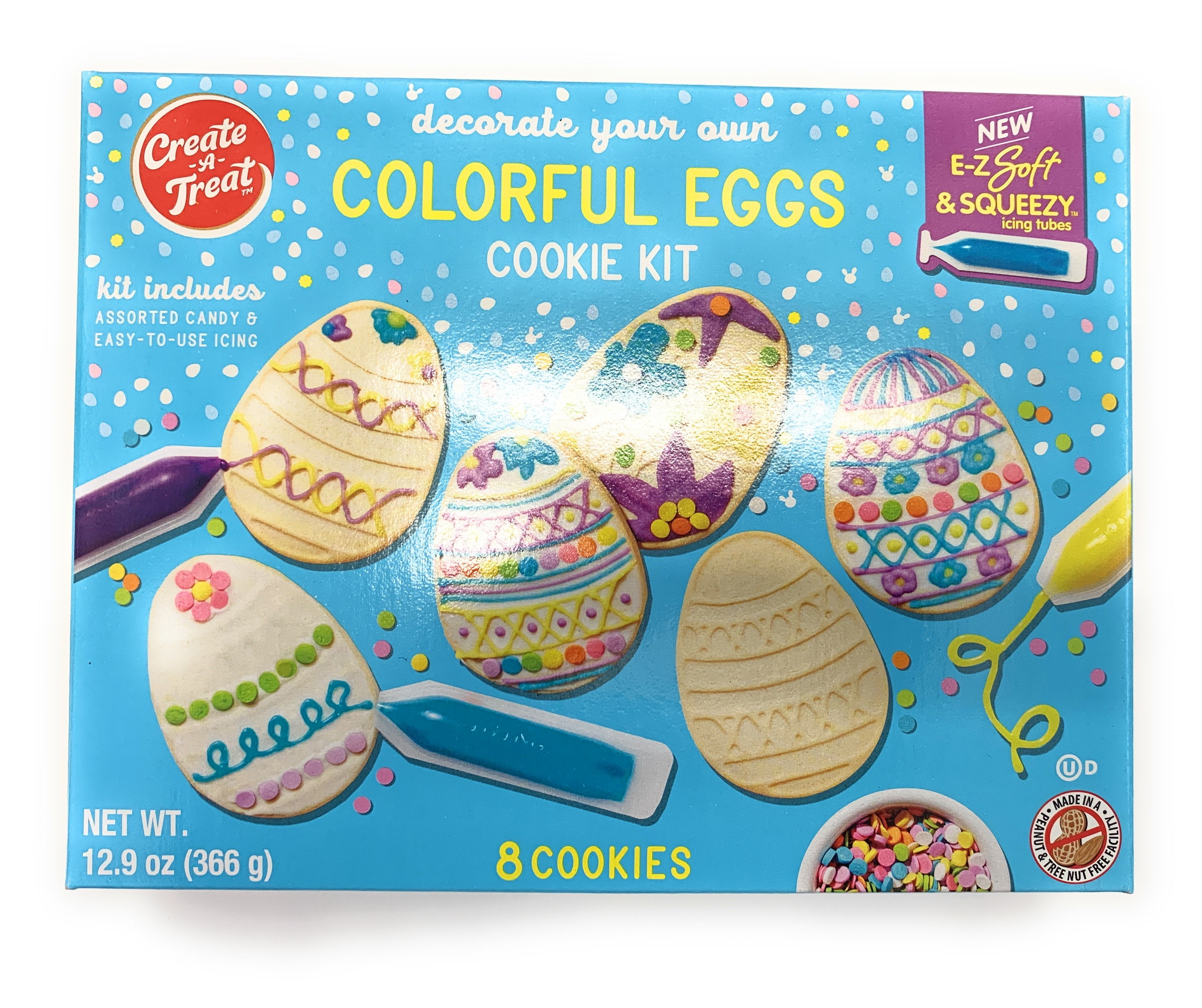 Colorful Eggs Cookie Easter Decorating Kit, 12.9 Oz. - Walmart.com