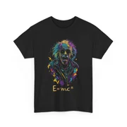 Colorful Einstein, Einstein T-Shirt, Science Lover Shirt, Scientist Gift, STEM