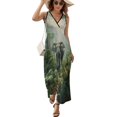 thumbnail image 1 of Colorful Elephant Flower King Size Sleeveless Dress Dresses Summer Women Dresses Clothing Woman Dresses Dress, 1 of 7