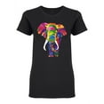 thumbnail image 1 of Colorful Elephant Shaped Tee Women's -Image by Shutterstock, 1 of 2