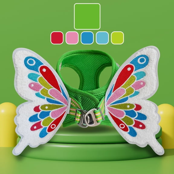 Colorful Embroidery Butterfly Universal Pet Chest Carrier for Cats and Dogs