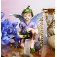 thumbnail image 1 of Colorful Enchanted Fairy Garden Boy Elf Pixie Fairy Picking Berries Figurine 4"H, 1 of 6