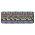 thumbnail image 1 of Colorful Ethnic Pattern Kitchen Rug Mat,Kitchen Runner Rugs Non Skid Washable,Decorative Kitchen Floor Mats for Kitchen,Sink,Laundry,17"x47.2", 1 of 7