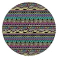 thumbnail image 1 of Colorful Ethnic Pattern Round Fitted Tablecloth with Elastic Edge,Dining Table Cover Waterproof,Outdoor Round Tablecloth for Camping,Dining,Indoor and Outdoor, 1 of 7