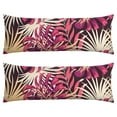 thumbnail image 1 of Colorful Exotic Body Pillow Cover - 20x54 Inch Beach Vacation Design - Full-Length Support Pillowcase with Invisible Zipper, 1 of 6