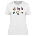 thumbnail image 1 of Colorful Exotic Frogs Tee Women's -Image by Shutterstock, 1 of 2