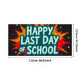 thumbnail image 1 of Colorful Explosion Design Happy Last Day of School Banner Party Decorations Backdrop Photography Props Classroom Celebrations School Events Photo Booth Backgrounds, 1 of 7